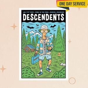 Descendents Punk In The Park July 19 2025 Poster